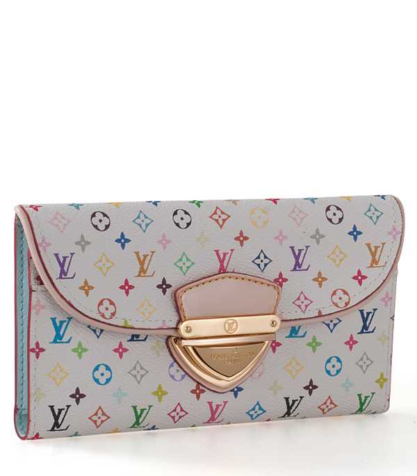 1:1 Copy Louis Vuitton Monogram Multicolore Eugenie Wallet M93737 Replica